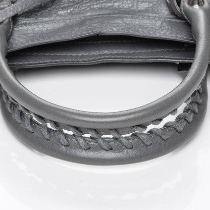 Balenciaga Agneau Silver Metallic Edge Hardware S City Gris Cendre 5 of 8