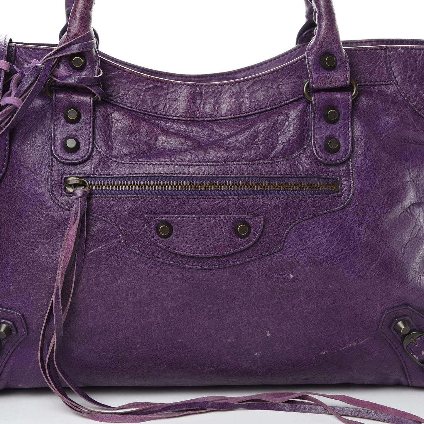 Agneau Classic Hardware City Dark Violet