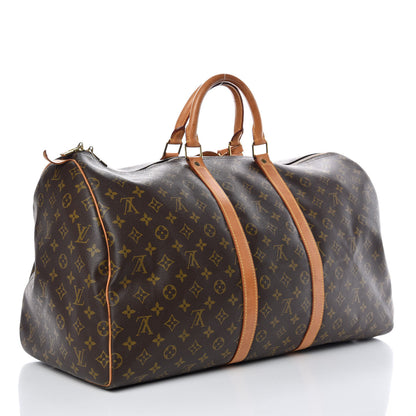 Louis Vuitton Monogram Keepall 55 3 of 13