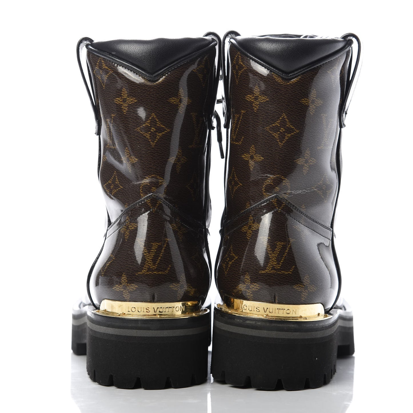 Monogram Glaze Mens Outland Ankle Boots 7.5 Ebene