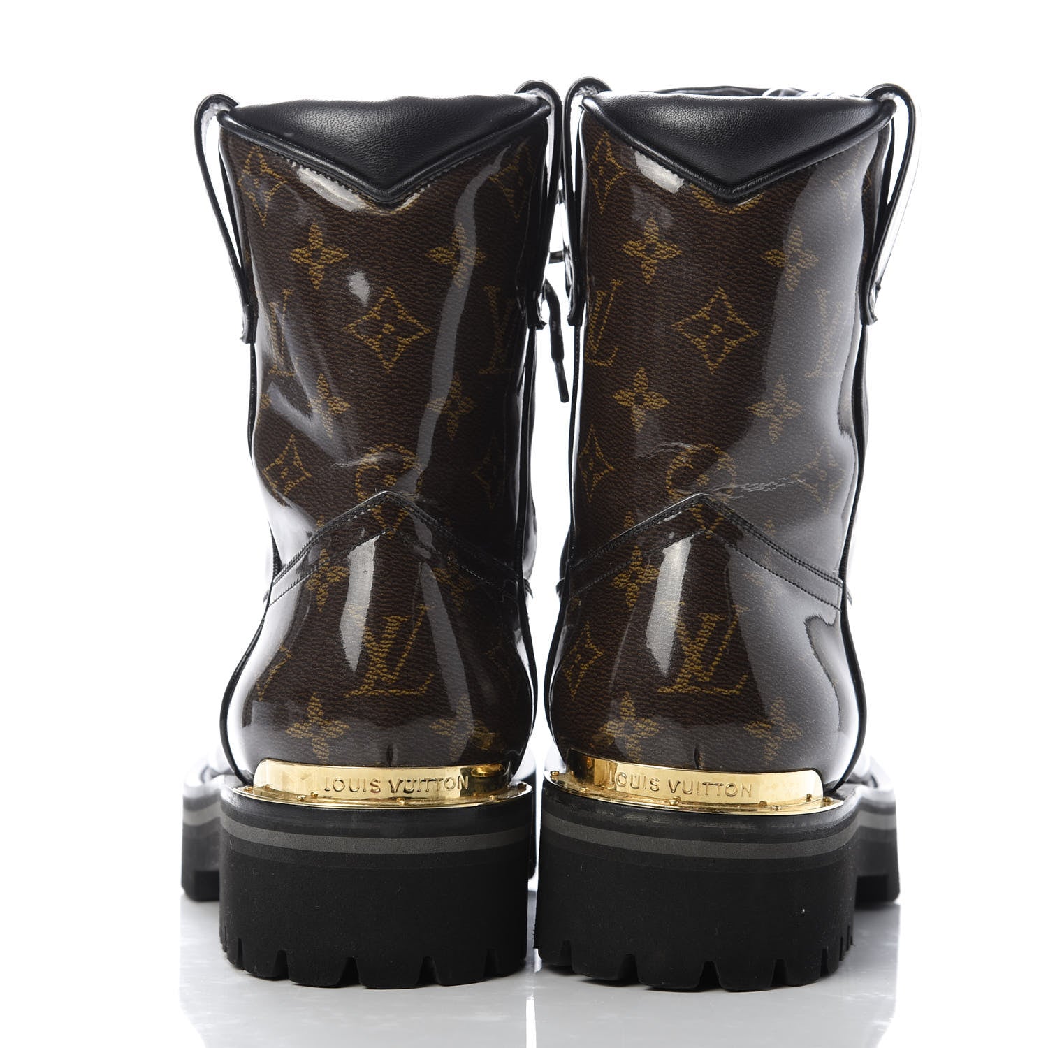 Louis Vuitton Monogram Glaze Mens Outland Ankle Boots 7.5 Ebene 6 of 9