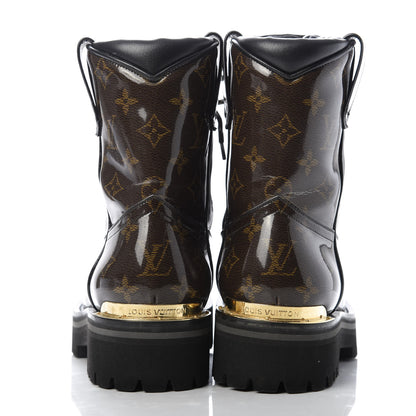Louis Vuitton Monogram Glaze Mens Outland Ankle Boots 7.5 Ebene 6 of 9
