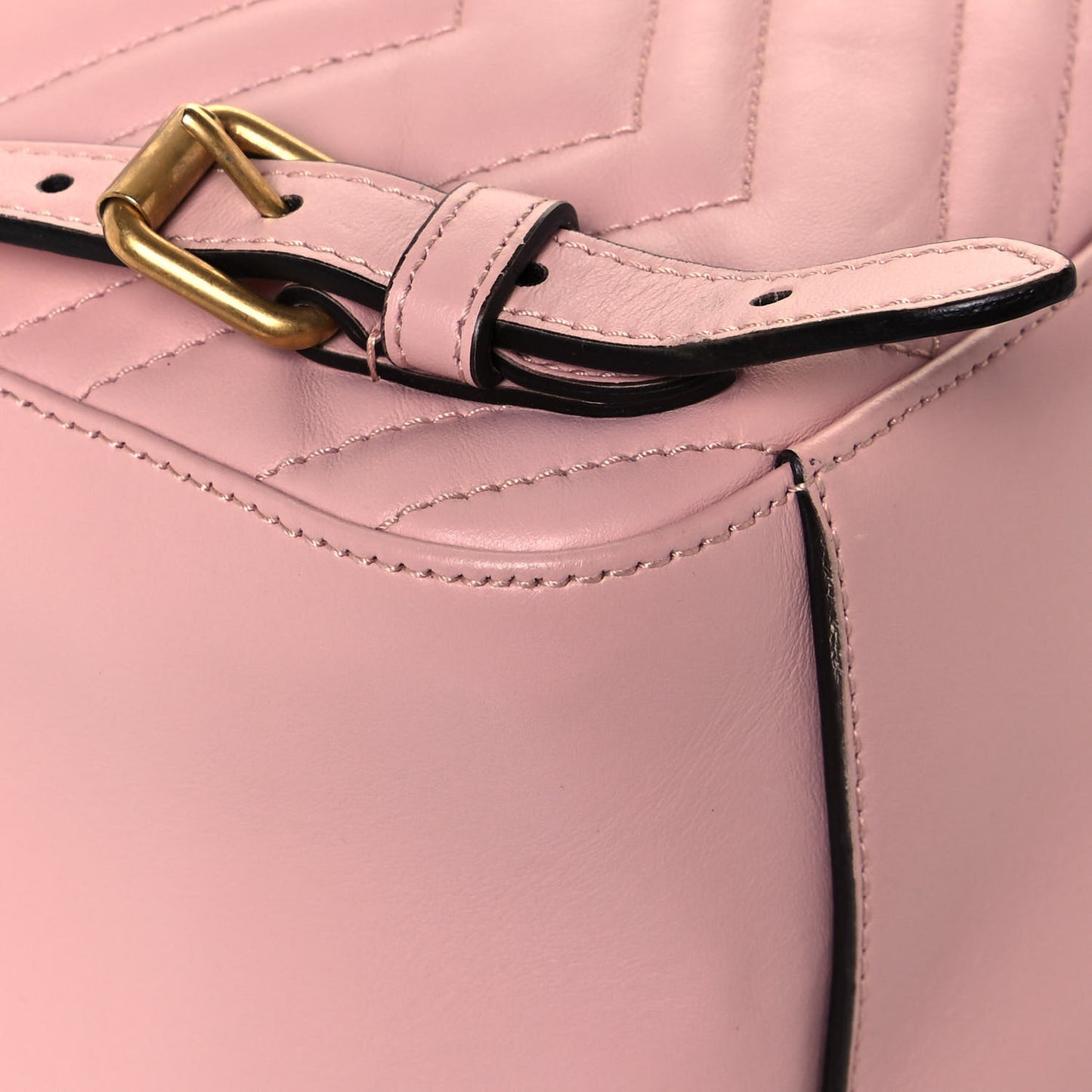 Calfskin Matelasse GG Marmont Dome Backpack Perfect Pink