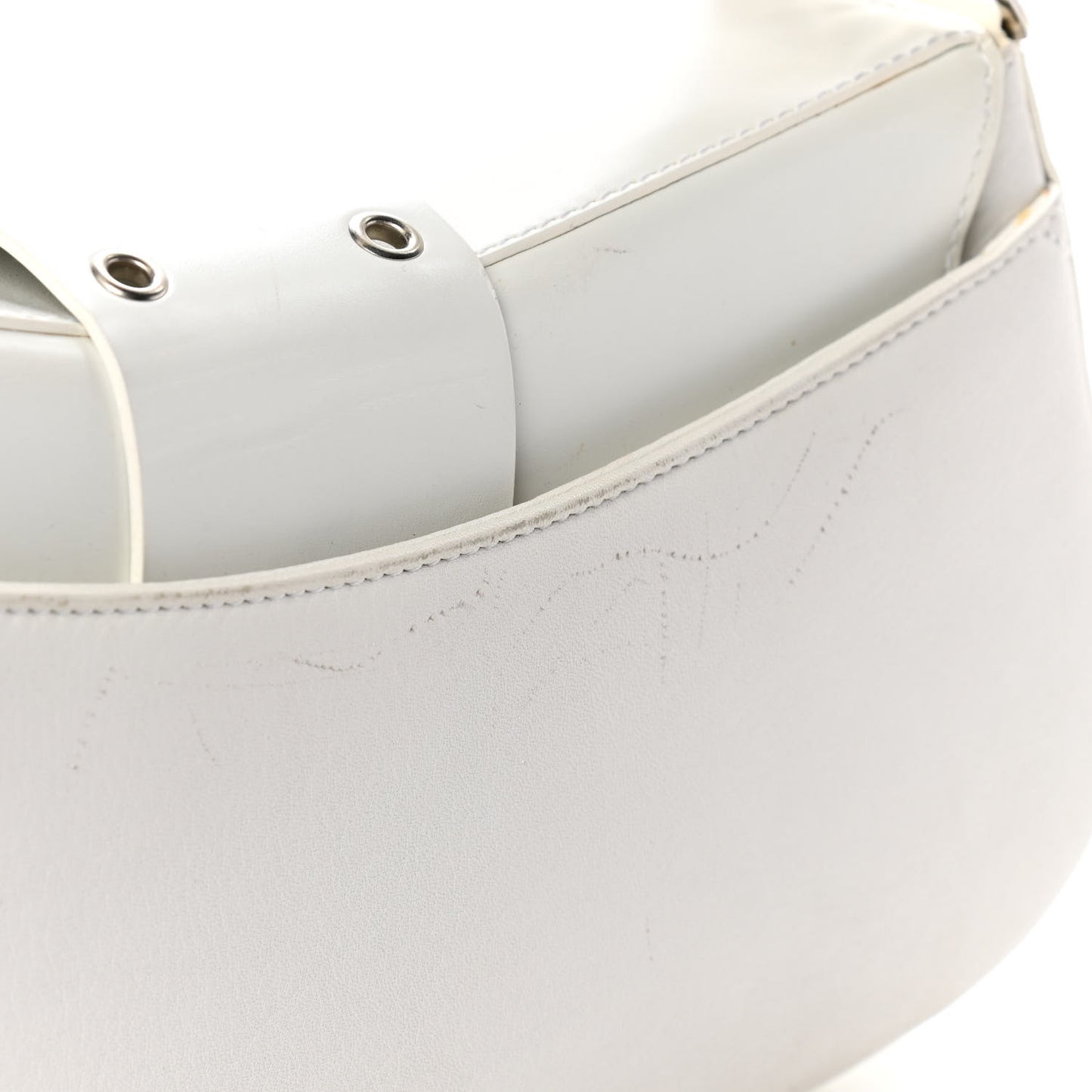 Calfskin Street Chic Bag White