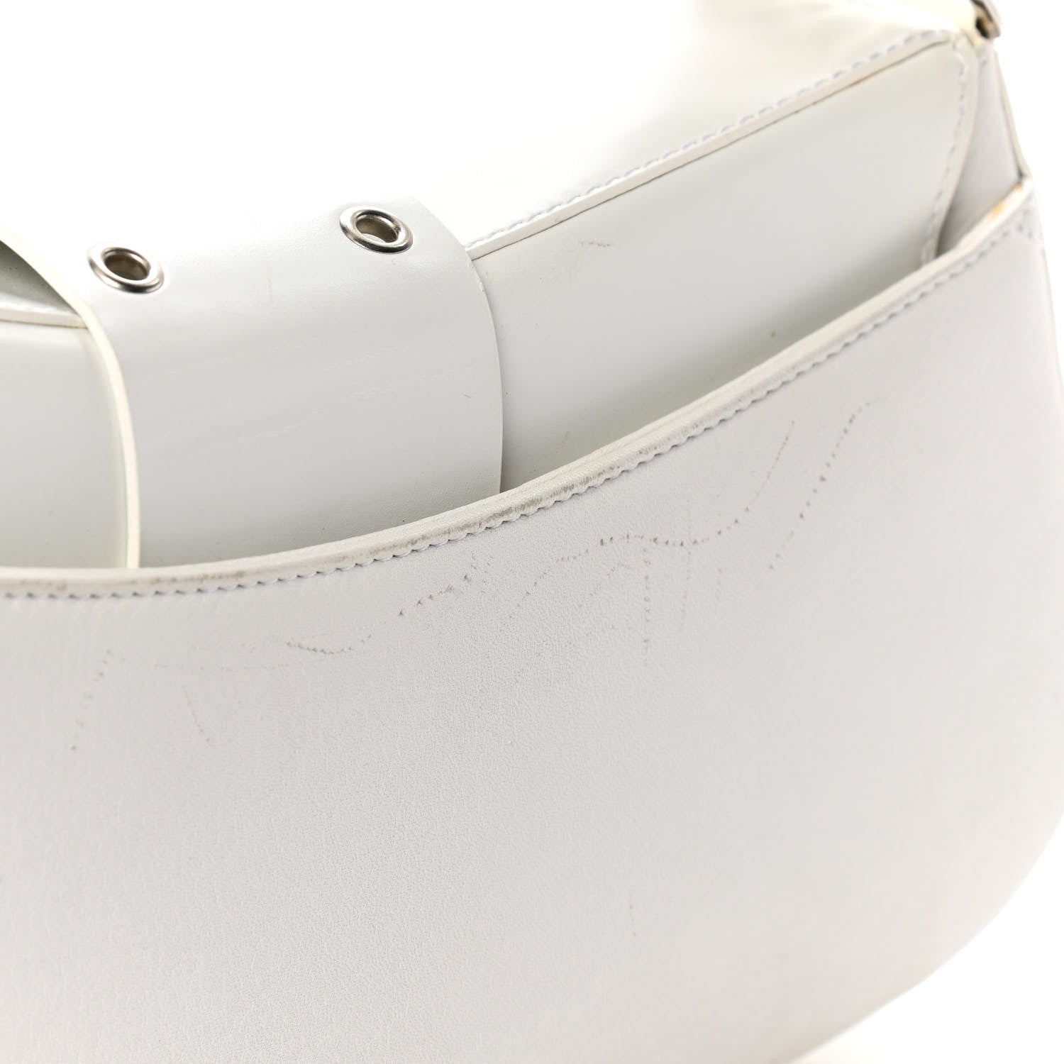 Christian Dior Calfskin Street Chic Bag White 9 of 12