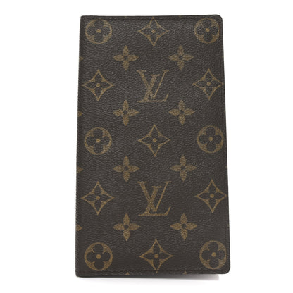 Louis Vuitton Monogram Porte Chequier Cartes Credit European Checkbook Wallet 1 of 6
