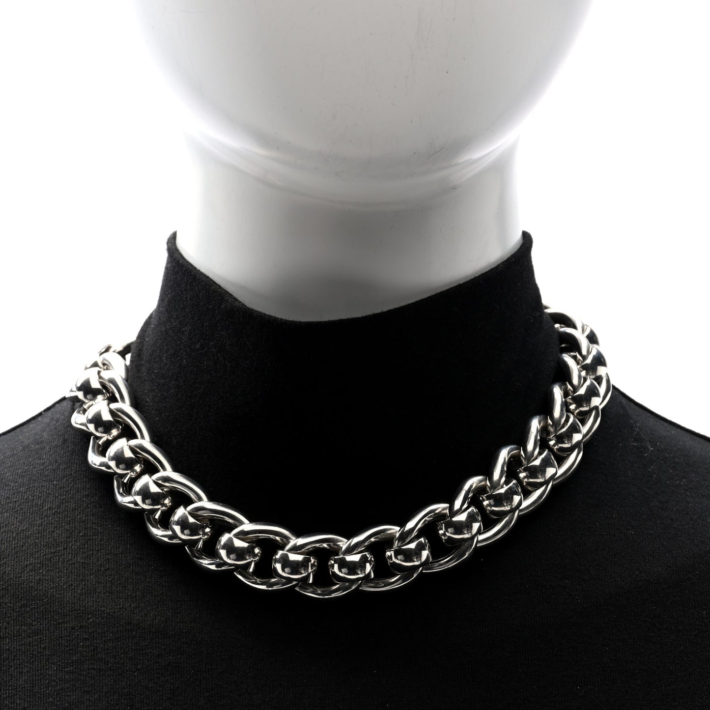 Sterling Silver Link Necklace