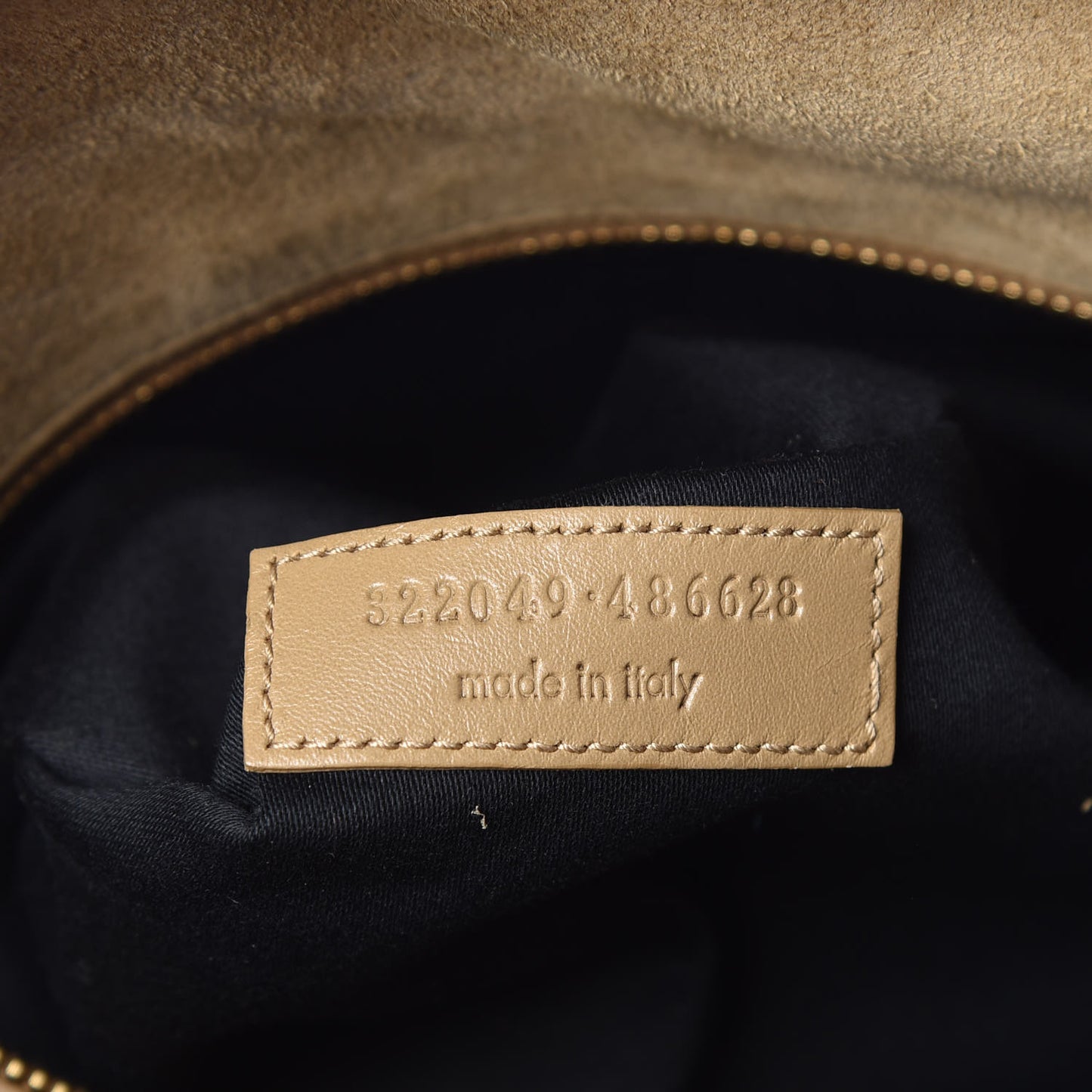 Smooth Calfskin Bi-Color Duffle 6 Beige Black