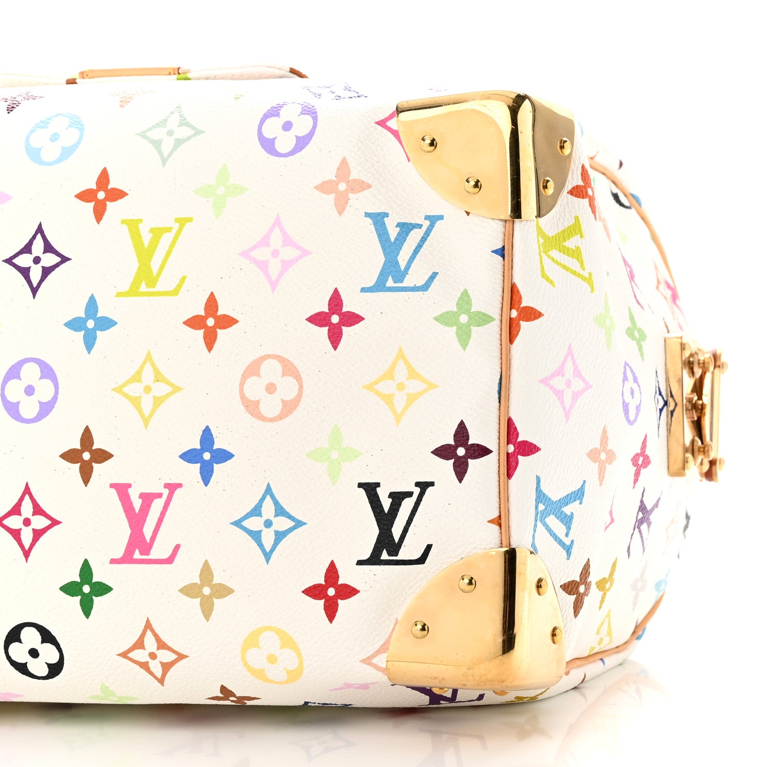 Louis Vuitton Monogram Multicolor Speedy 30 White 9 of 9