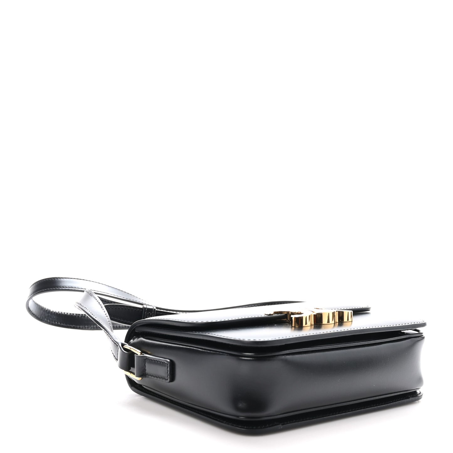 Shiny Calfskin Teen Triomphe Black