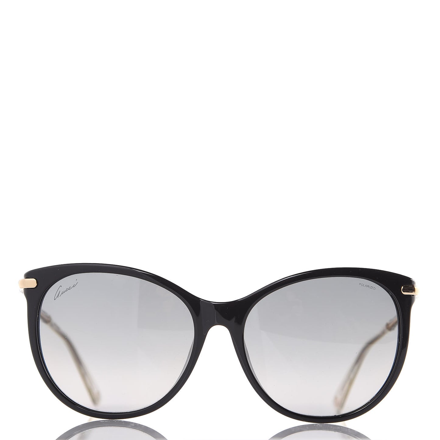 Crystal Bamboo Cat Eye GG 3777/N/F/S Sunglasses Gold
