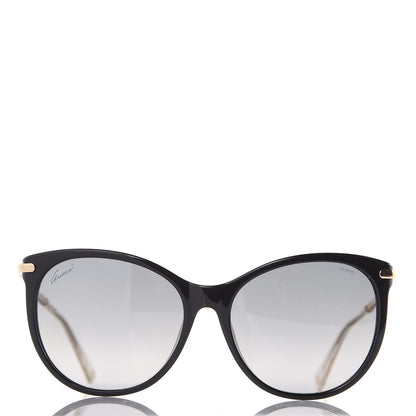 Gucci Crystal Bamboo Cat Eye GG 3777/N/F/S Sunglasses Gold 3 of 9