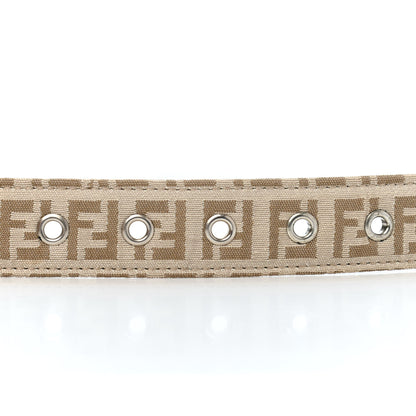 Fendi Zucchino Cuoio Belt 75 30 Beige Tortora Pietra 6 of 6