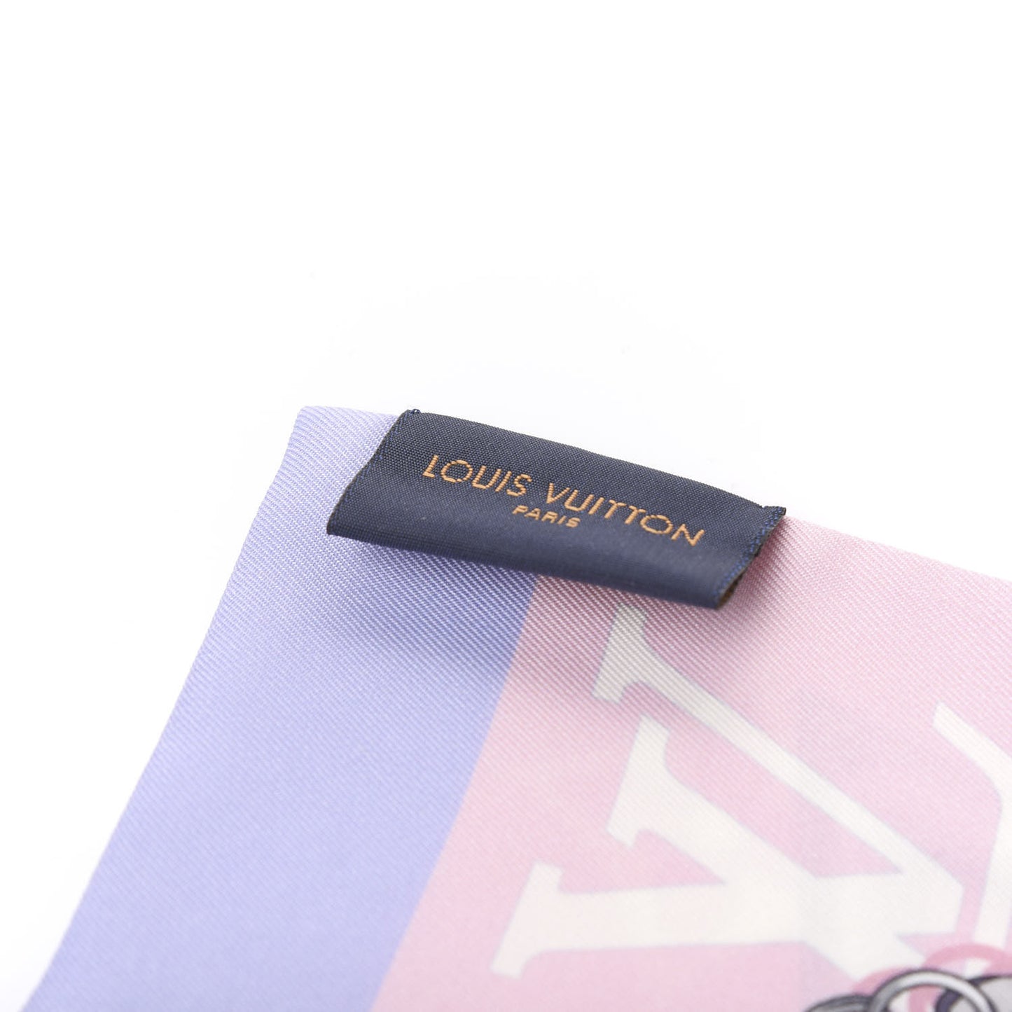 Silk Monogram Escale Confidential Bandeau Pink