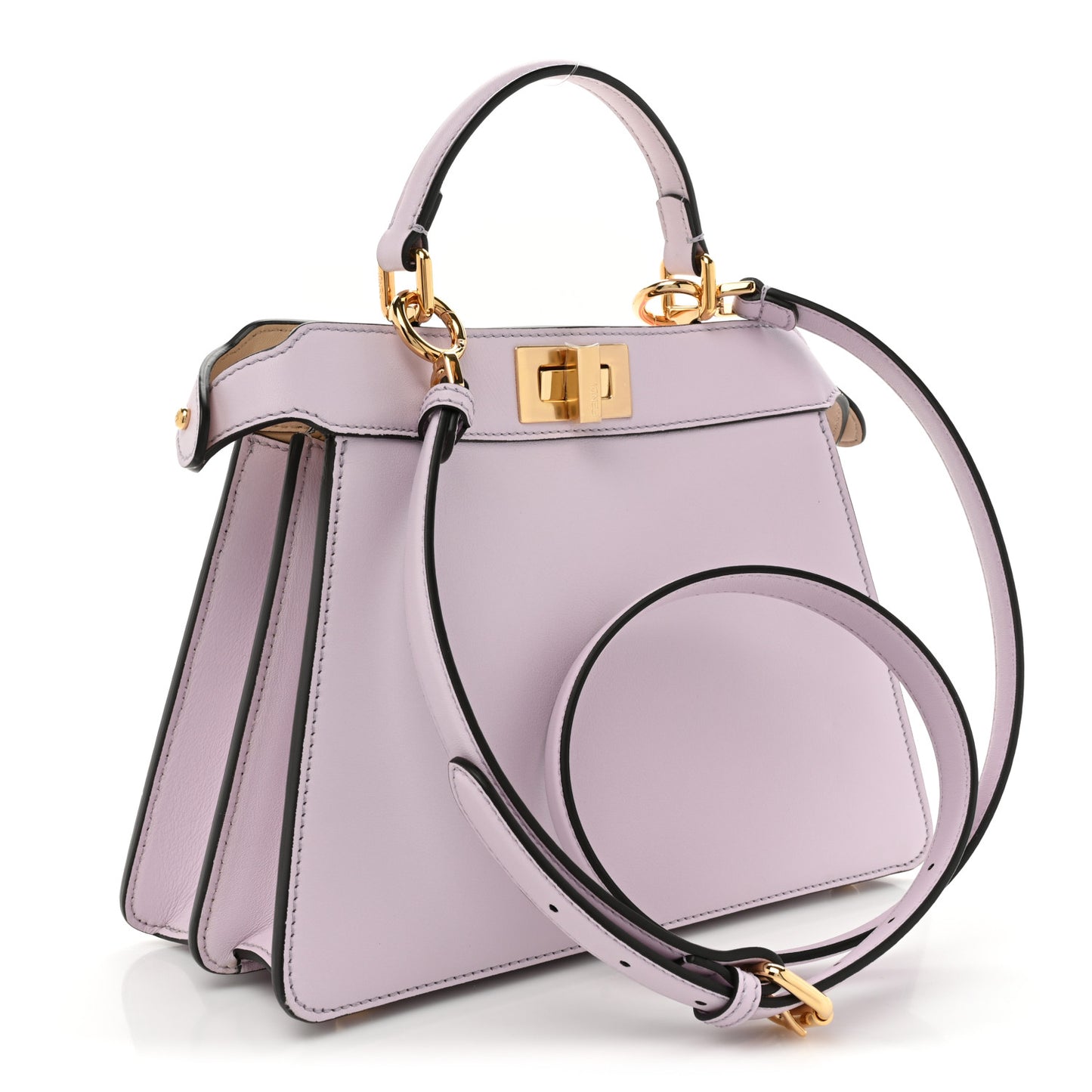 Vitello Seta Shiny Nappa Dancing Girls Inlay Small Peekaboo I SEE U Satchel Anemone Multicolor