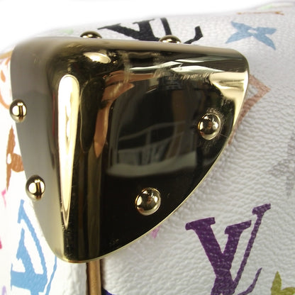 Louis Vuitton Monogram Multicolor Speedy 30 White 7 of 10