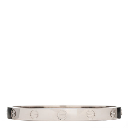 Cartier 18K White Gold LOVE Bracelet 16 1 of 4