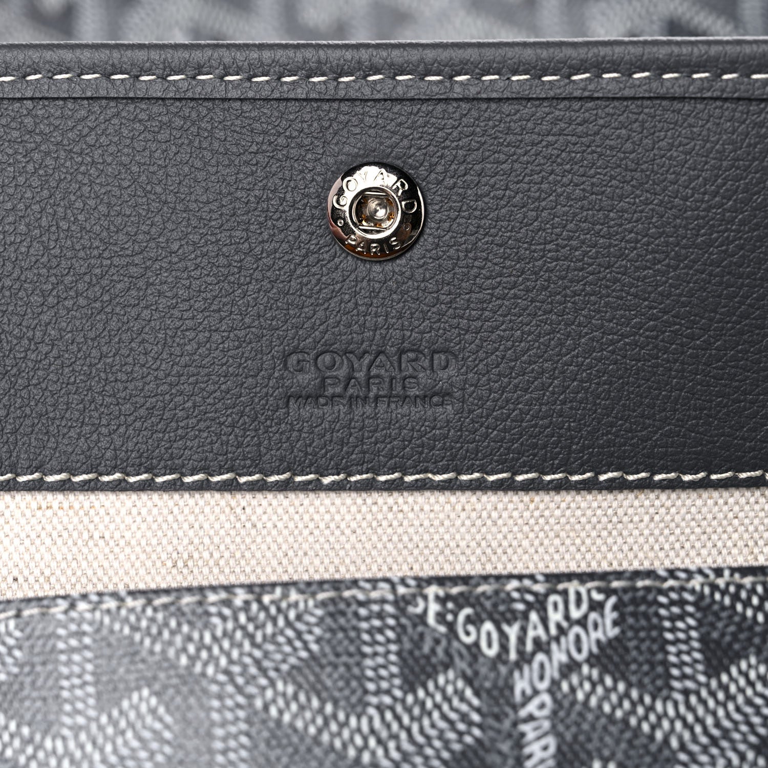 Goyard Goyardine Saint Louis GM Grey 6 of 8