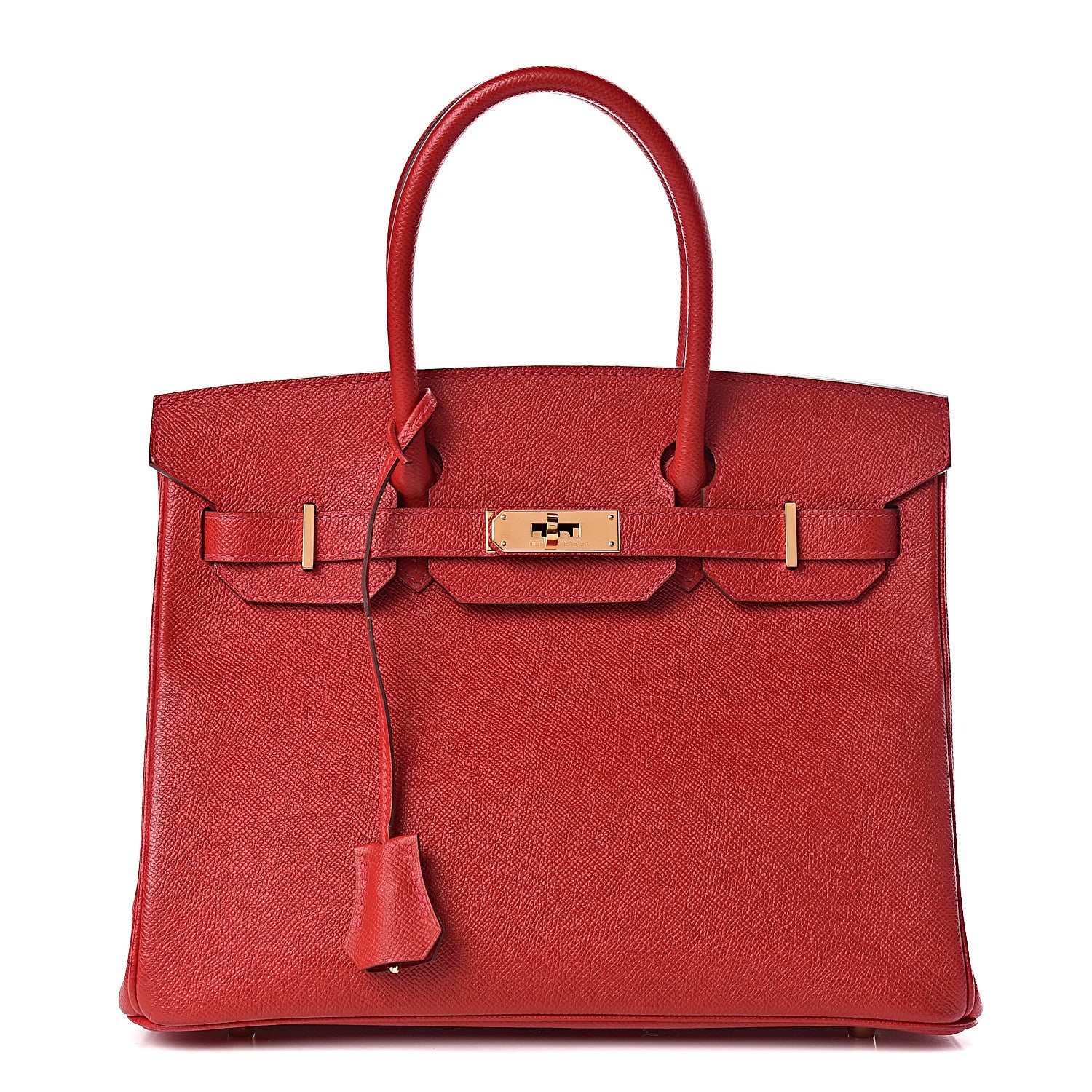 Hermes Epsom Birkin 30 Rouge Casaque 1 of 38