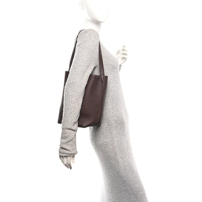 The Row Grained Calfskin Medium N/S Park Tote Acajou 2 of 9