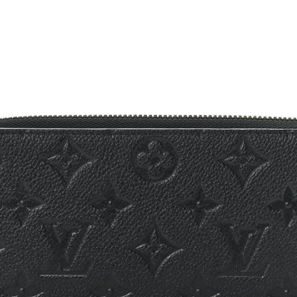 Louis Vuitton Empreinte Clemence Wallet Black 7 of 7