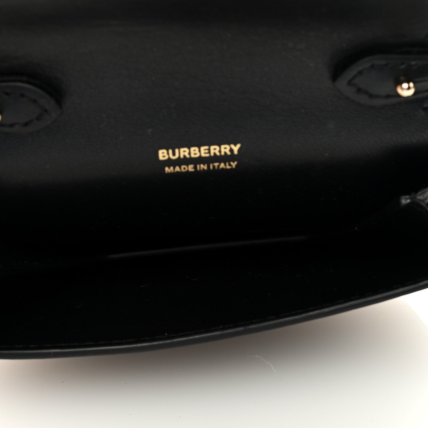 Burberry Calfskin Nylon Tartan Micro Olympia Card Case Bright Red 5 of 8