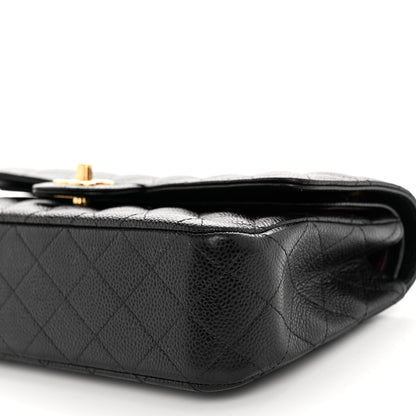 Chanel Caviar Quilted Medium Double Flap Black 10 of 10
