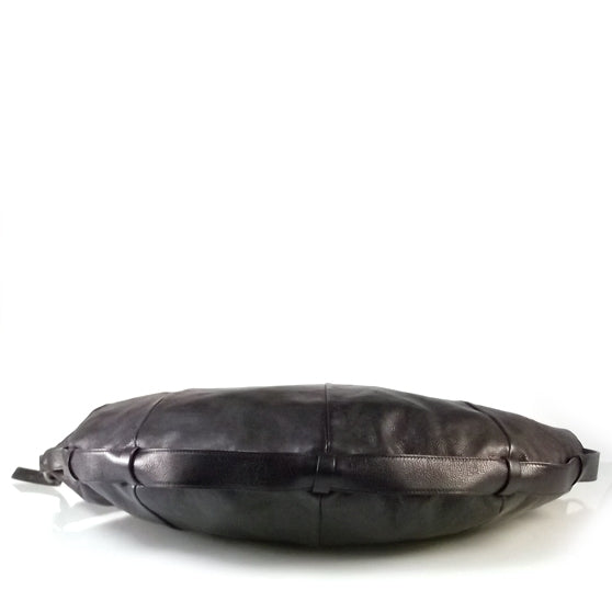 Saint Laurent Leather Mombasa Horn Sling Black 5 of 9
