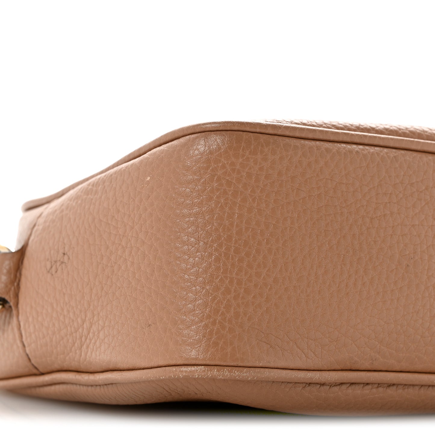 Pebbled Calfskin Small Soho Disco Bag Camelia Camelia