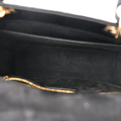 Christian Dior Lambskin Cannage Medium Lady Dior Black 5 of 11