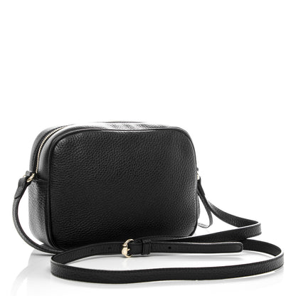 Gucci Pebbled Calfskin Small Soho Disco Bag Black 9 of 13