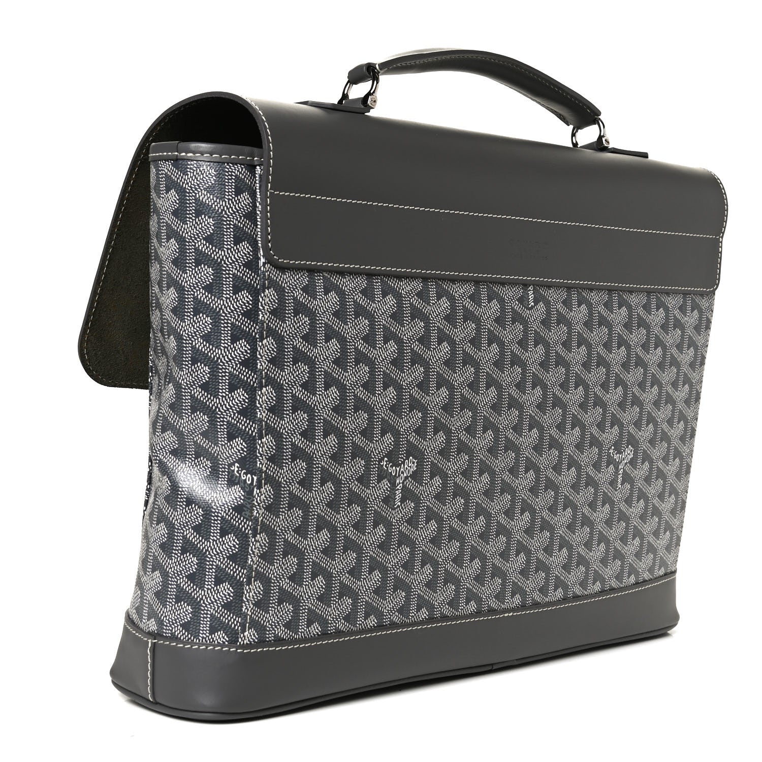 Goyard Goyardine Citadin Messenger Grey 2 of 11