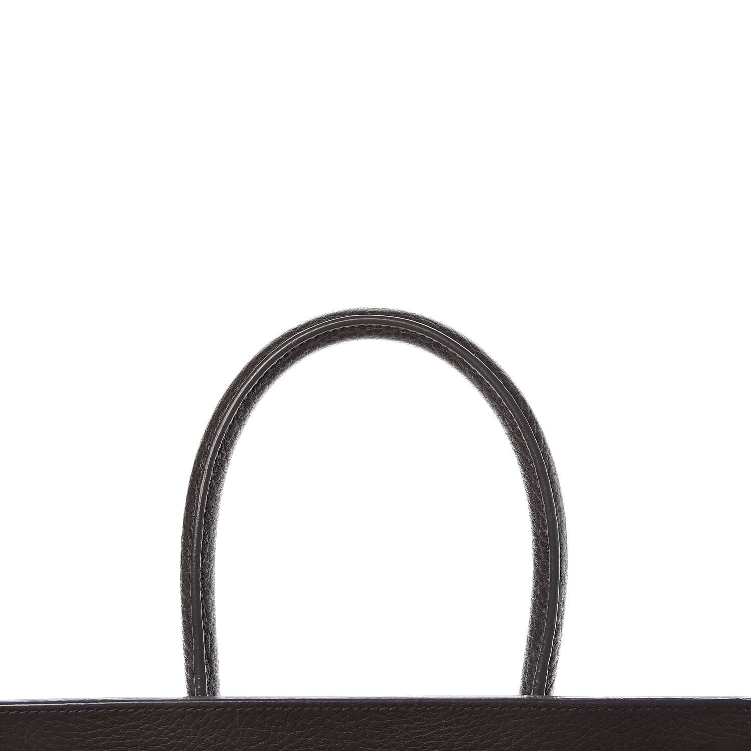Saint Laurent Grained Calfskin Small Sac De Jour Dark Anthracite 12 of 12