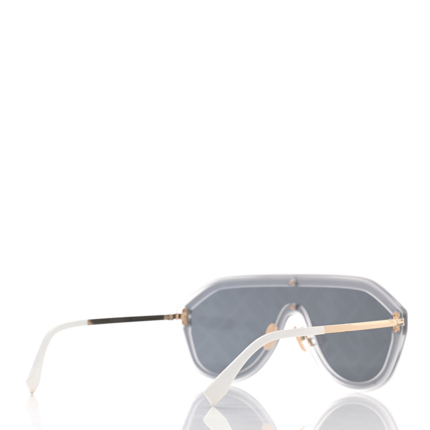 FF Fabulous Shield Sunglasses FF M0039/G/S Transparent White