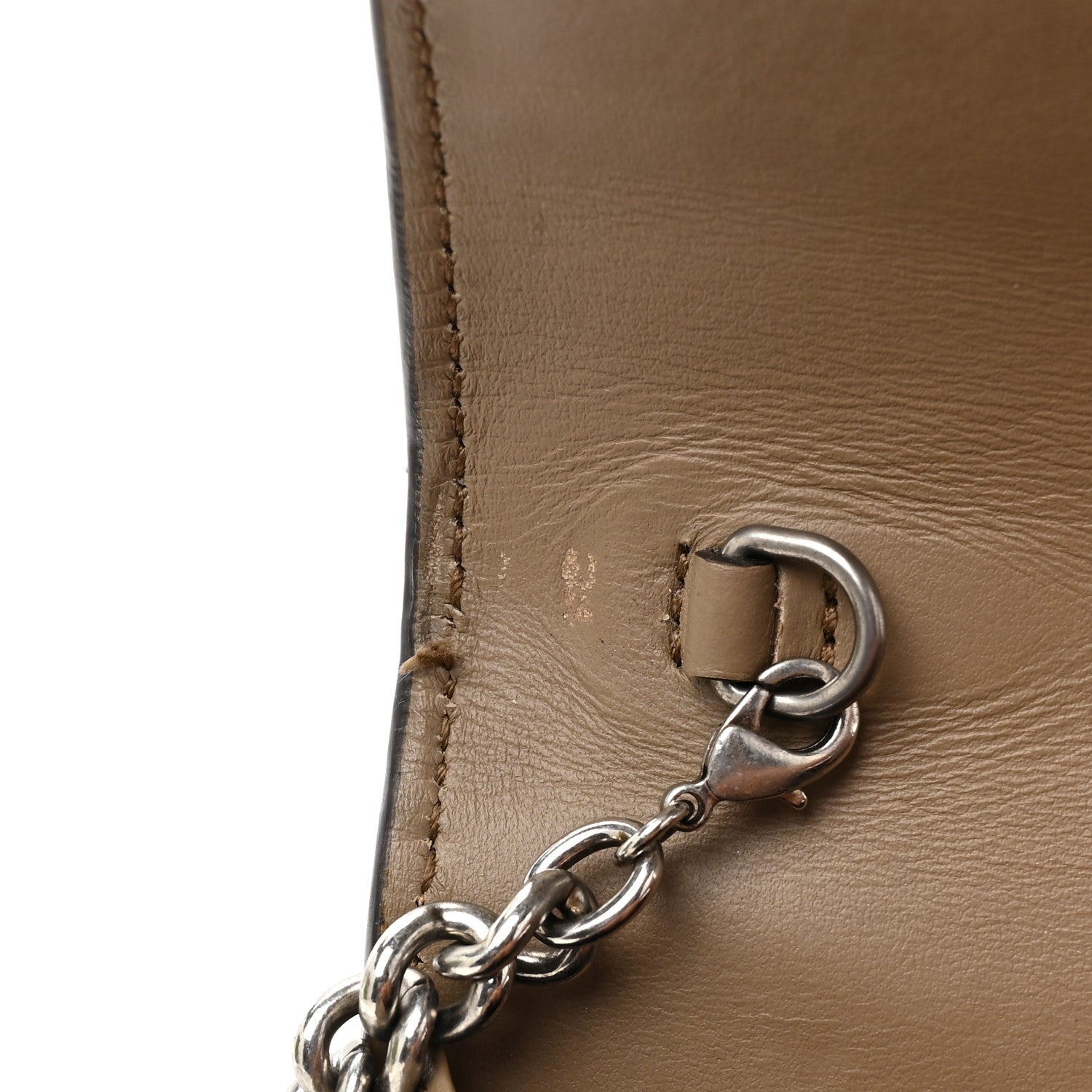 Gucci GG Supreme Monogram Mini Dionysus Chain Wallet Beige Taupe 15 of 17