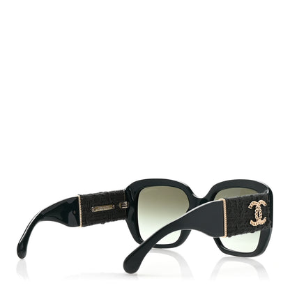 Chanel Acetate Tweed Square Sunglasses 5512 4 of 8