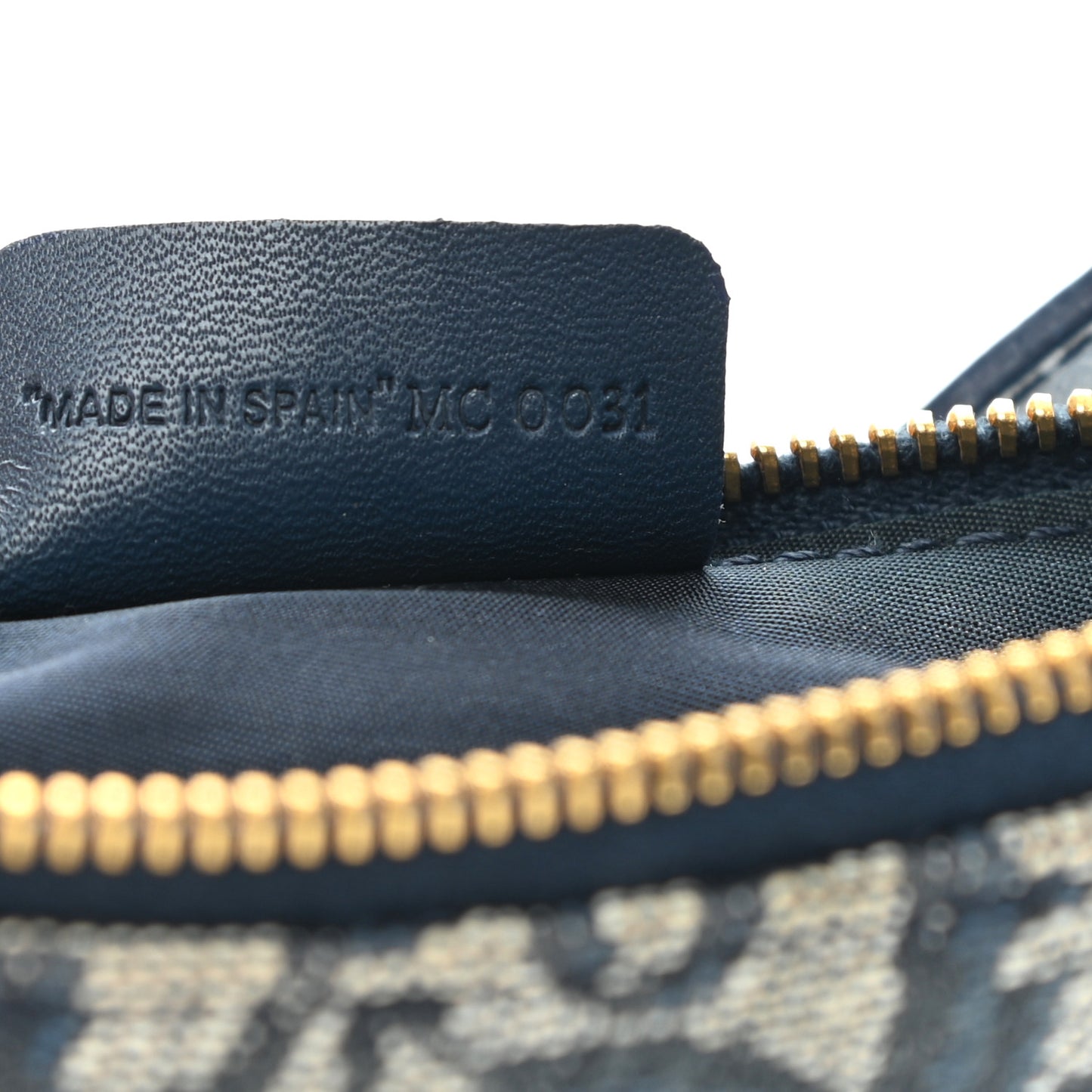 Monogram Mini Saddle Pochette Navy