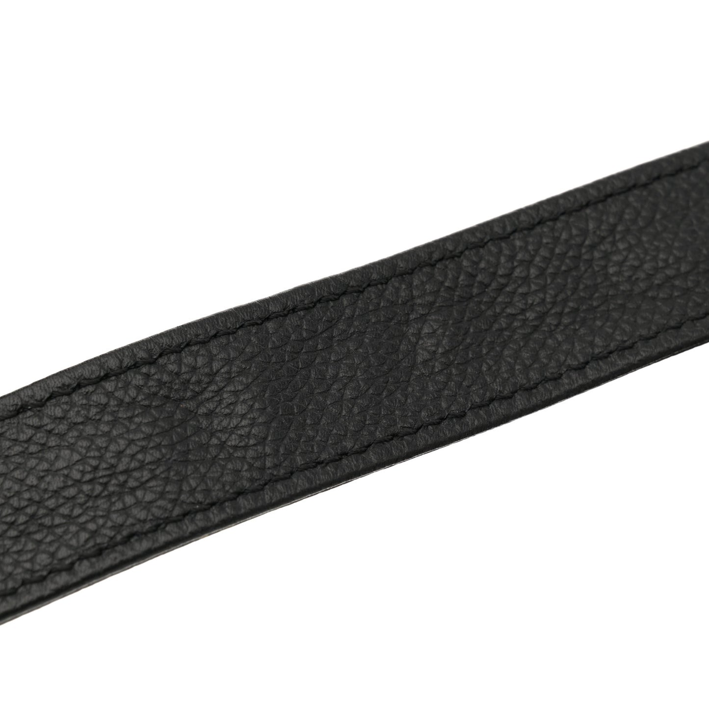 Calfskin Cerf Executive Shopper Tote Black