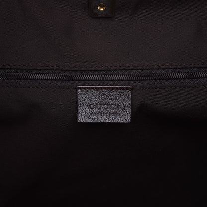Gucci Monogram Large Abbey Tote Dark Brown 6 of 7