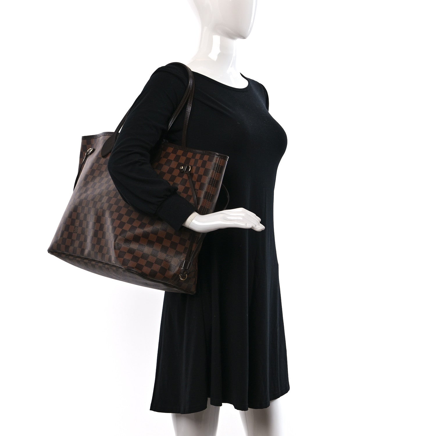 Louis Vuitton Damier Ebene Neo Neverfull GM 2 of 12