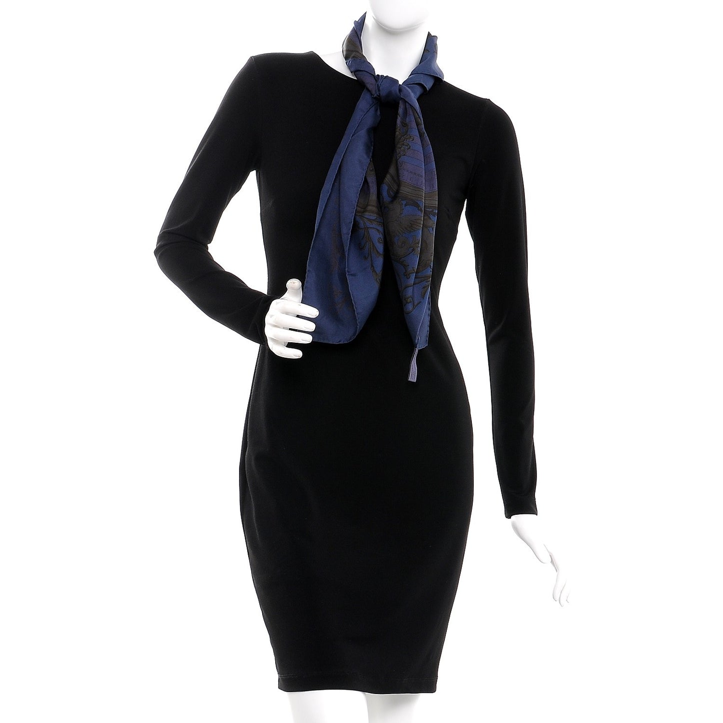 Silk Dip Dye Astrologie Scarf 90
