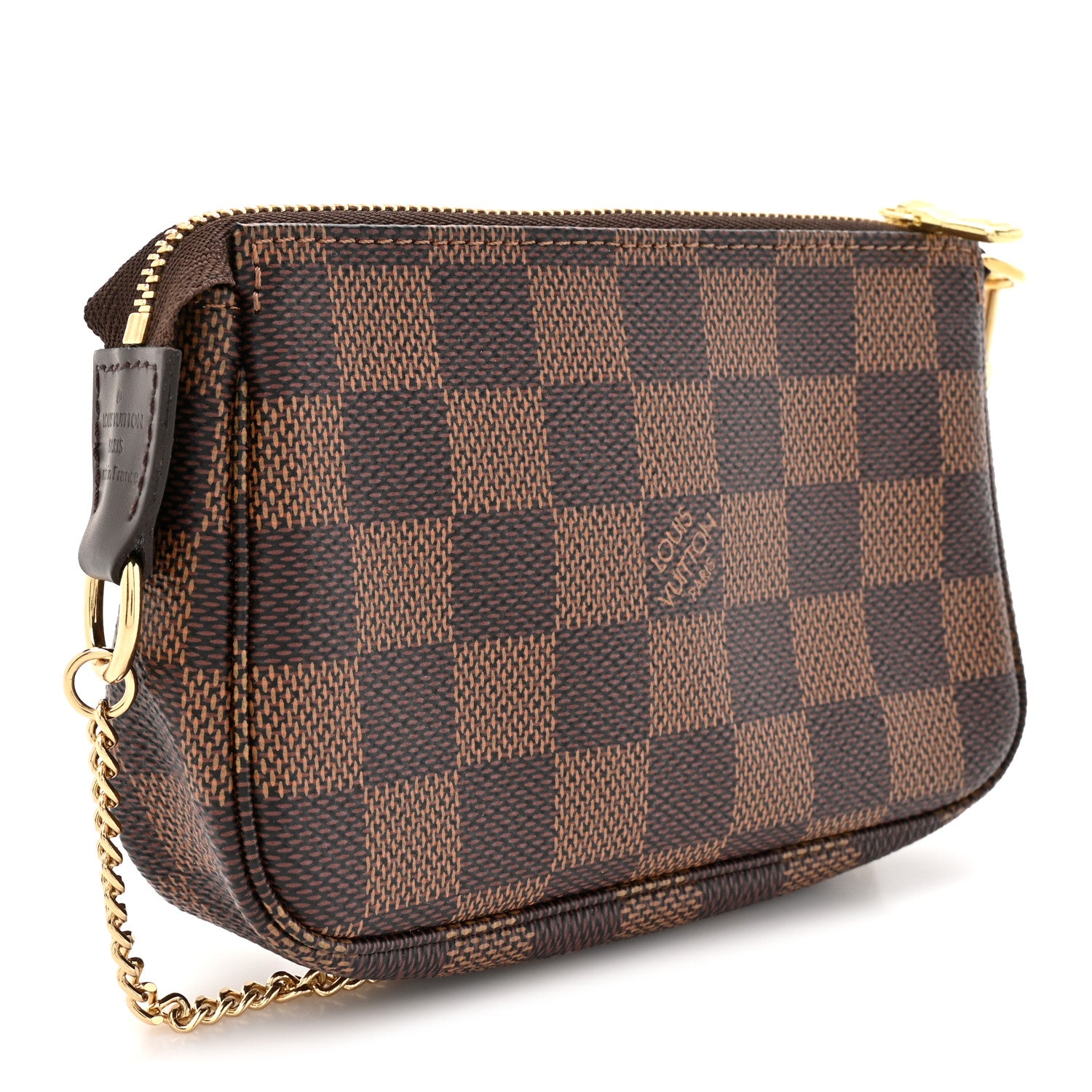 Louis Vuitton Damier Ebene Mini Pochette Accessories 3 of 10