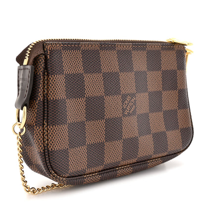 Louis Vuitton Damier Ebene Mini Pochette Accessories 3 of 10