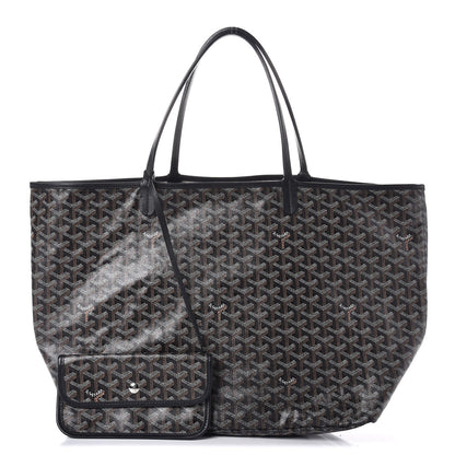 Goyard Goyardine Saint Louis GM Black 1 of 9