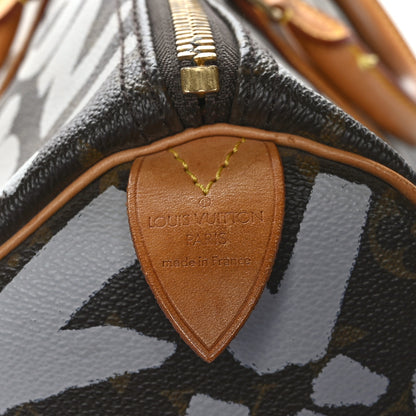 Louis Vuitton Monogram Graffiti Keepall 50 Silver 7 of 12