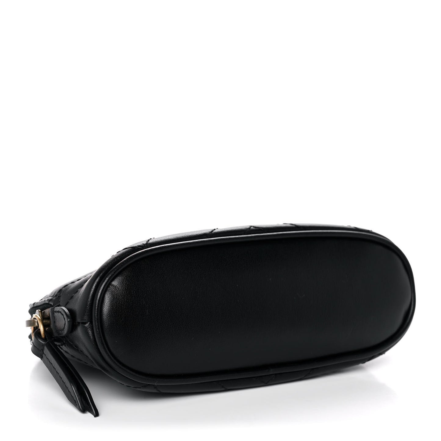 Calfskin Matelasse GG Marmont Pouch Cosmetic Case Black
