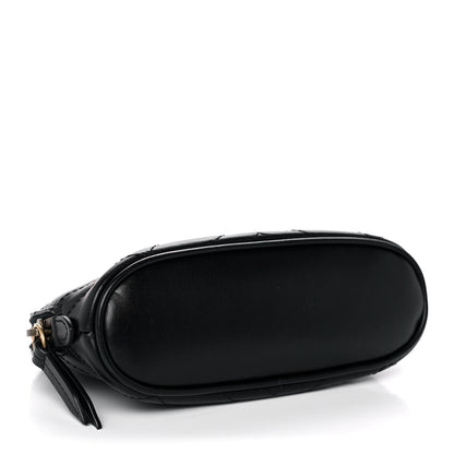 Gucci Calfskin Matelasse GG Marmont Pouch Cosmetic Case Black 4 of 10