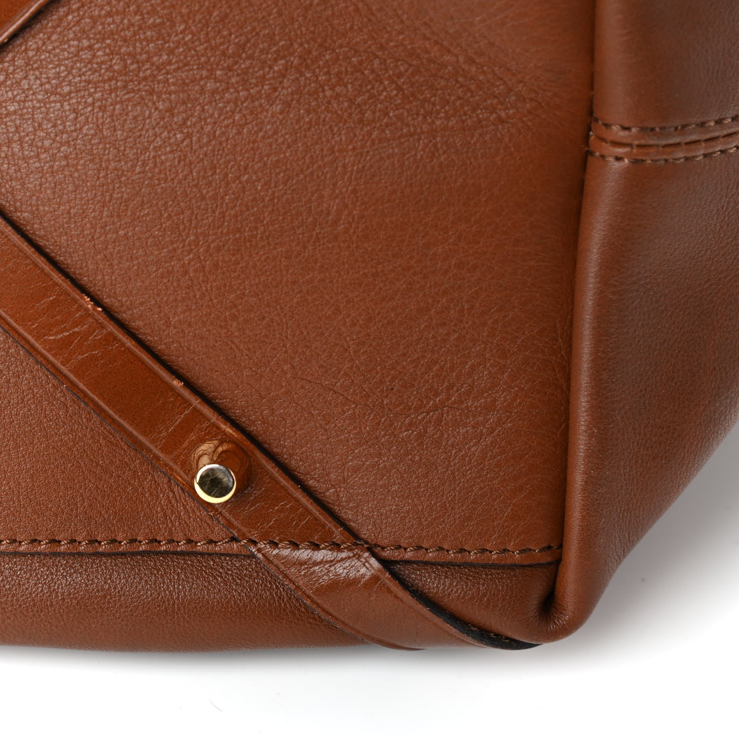 Burberry Calfskin House Check Small Salisbury Tote Brown 12 of 16