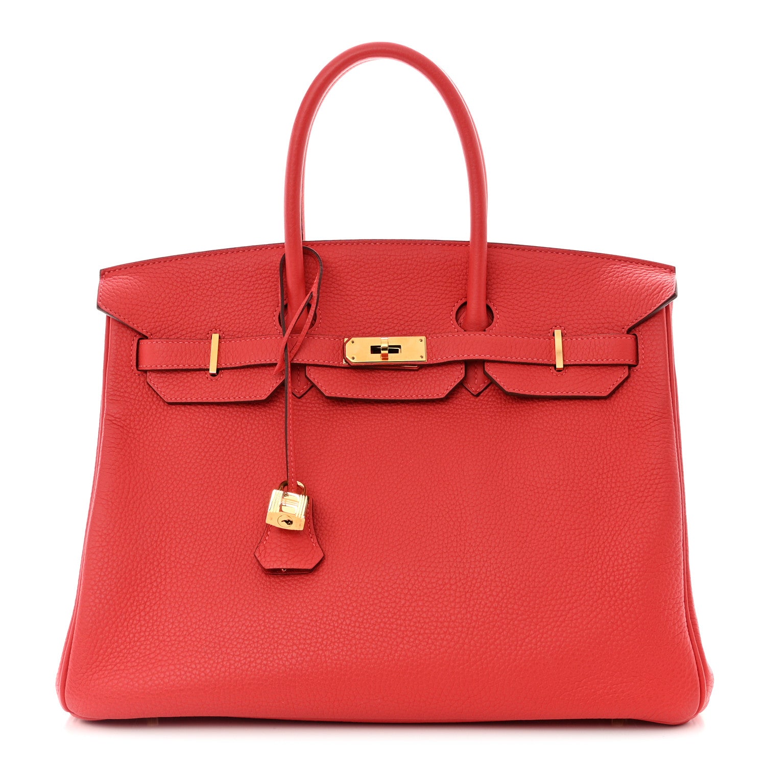 Hermes Taurillon Clemence Birkin 35 Rose Jaipur 1 of 15