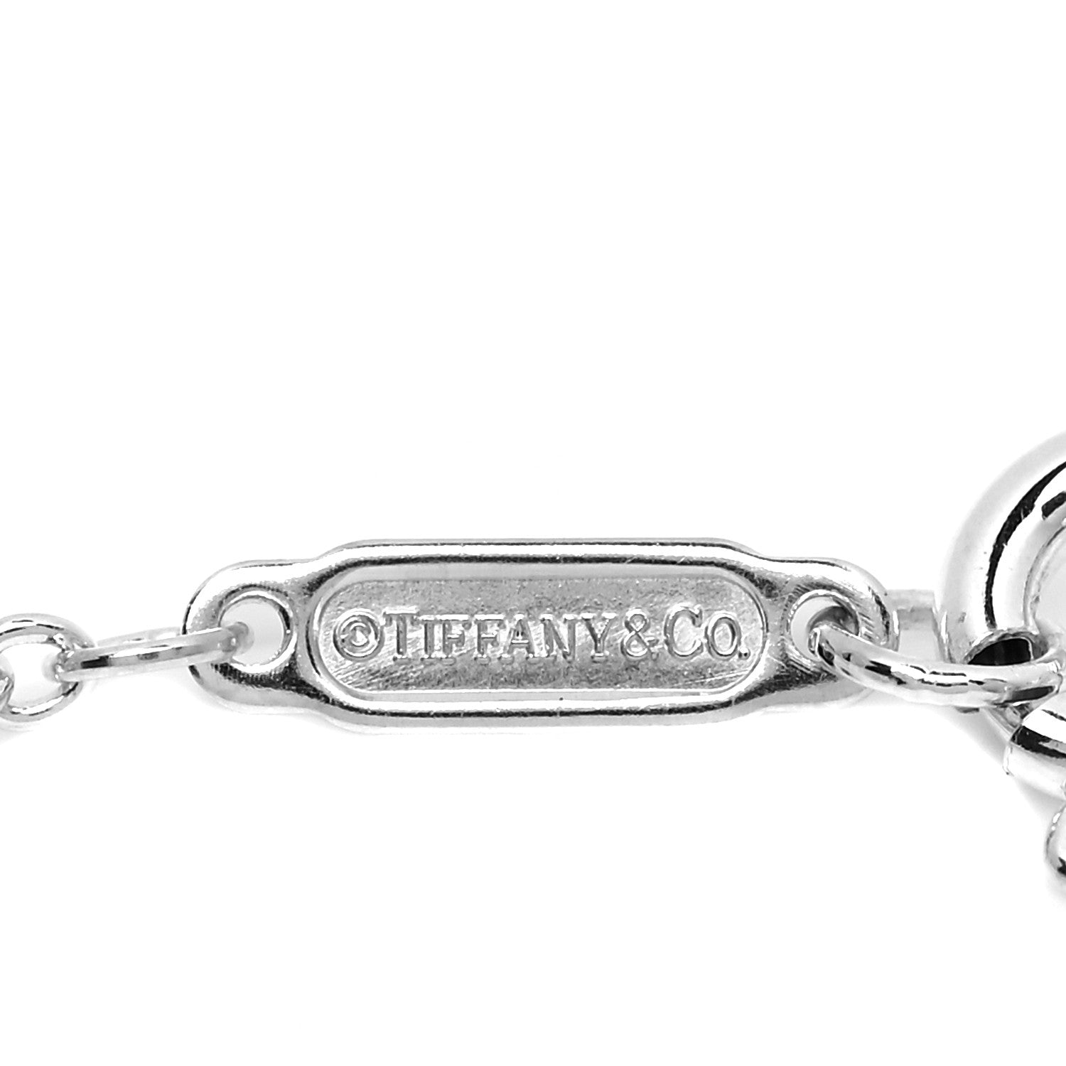 Tiffany Sterling Silver T Two Single Chain Bracelet 4 of 5